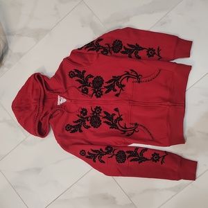Roper Embroidered Hoodie Jacket